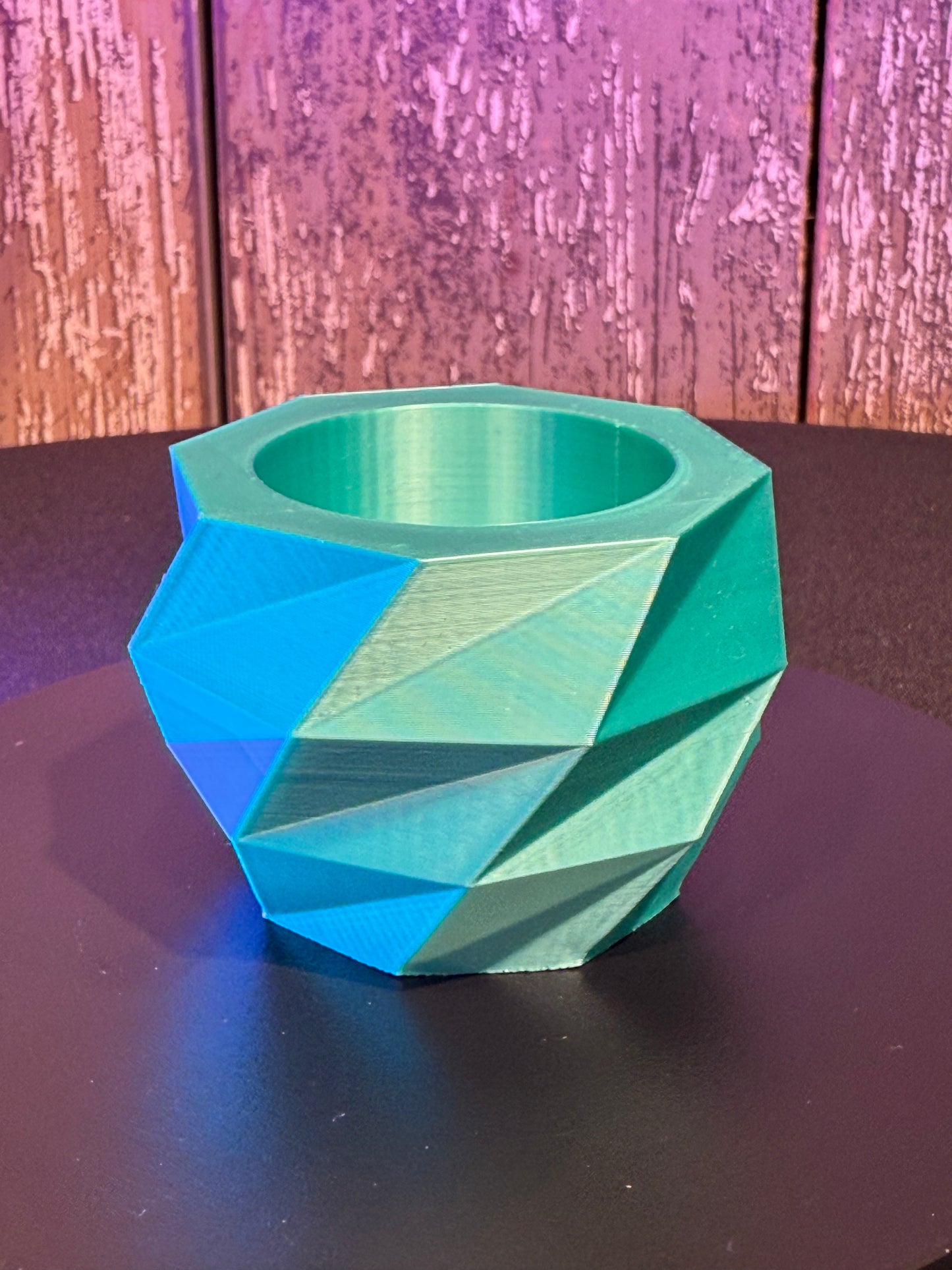 Low-Poly-Teelicht