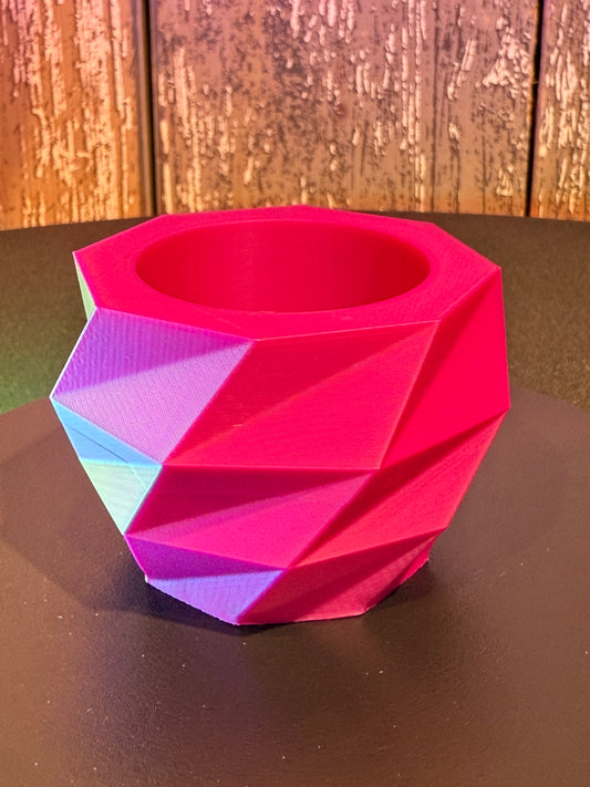 Low-Poly-Teelicht